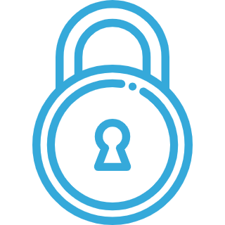 Exclusive lead security icon